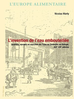 cover image of Linvention de leau embouteillée